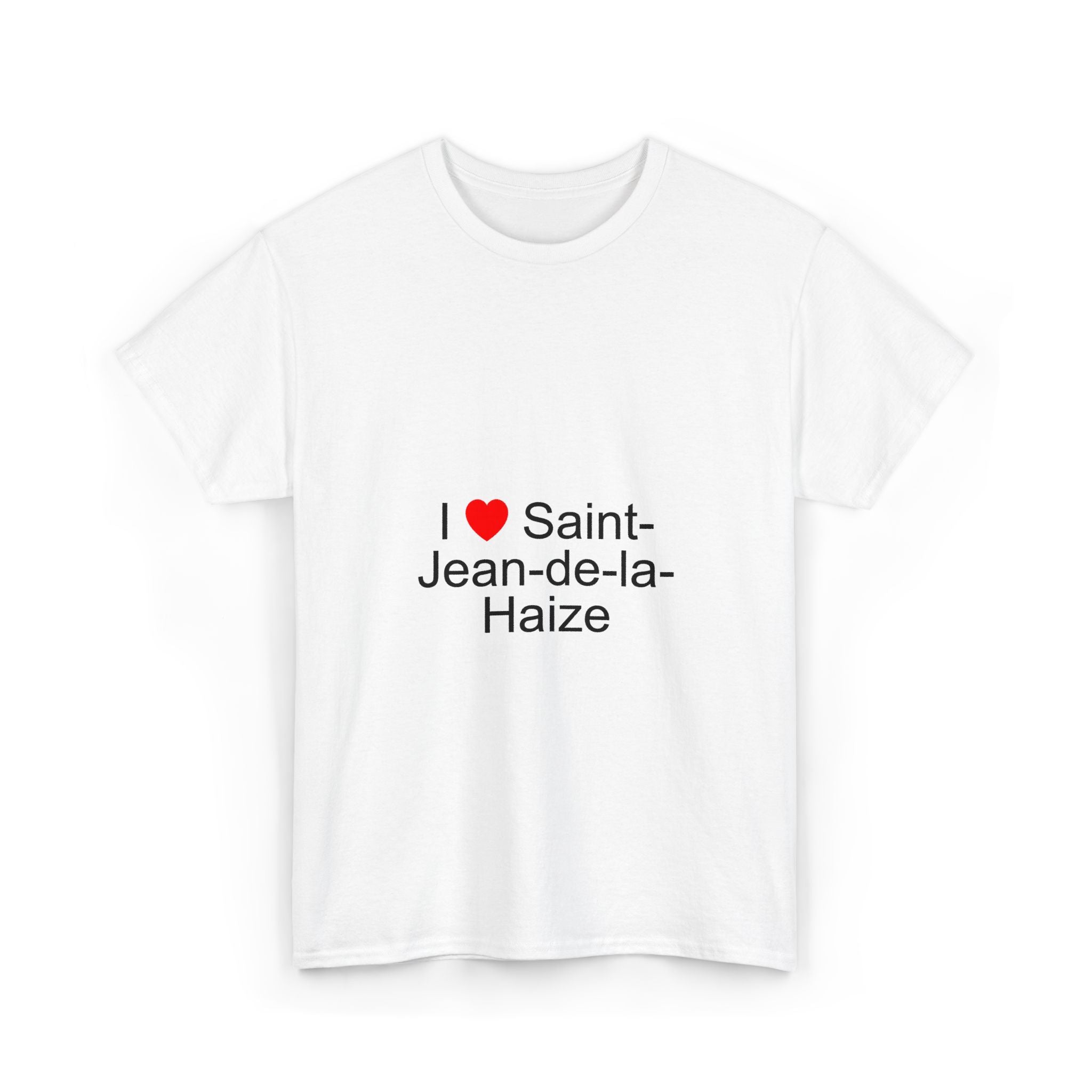 T-Shirt Ich liebe Saint-Jean-de-la-Haize