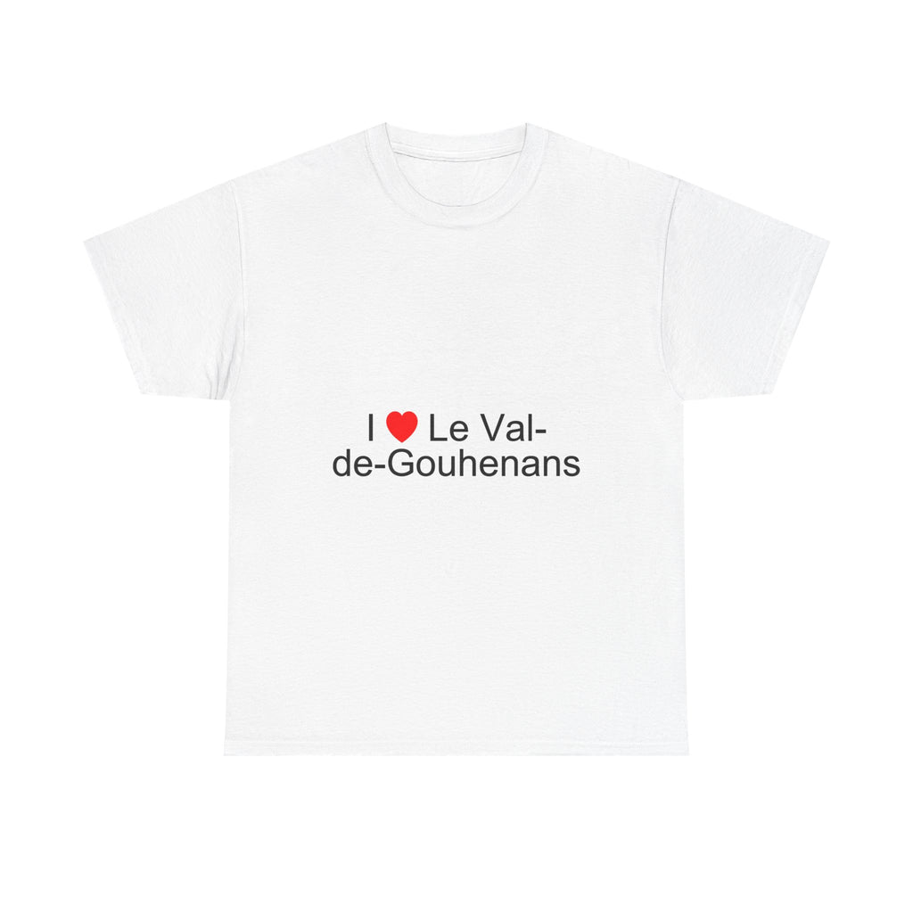 T-shirt I love le val-de-gouhenans