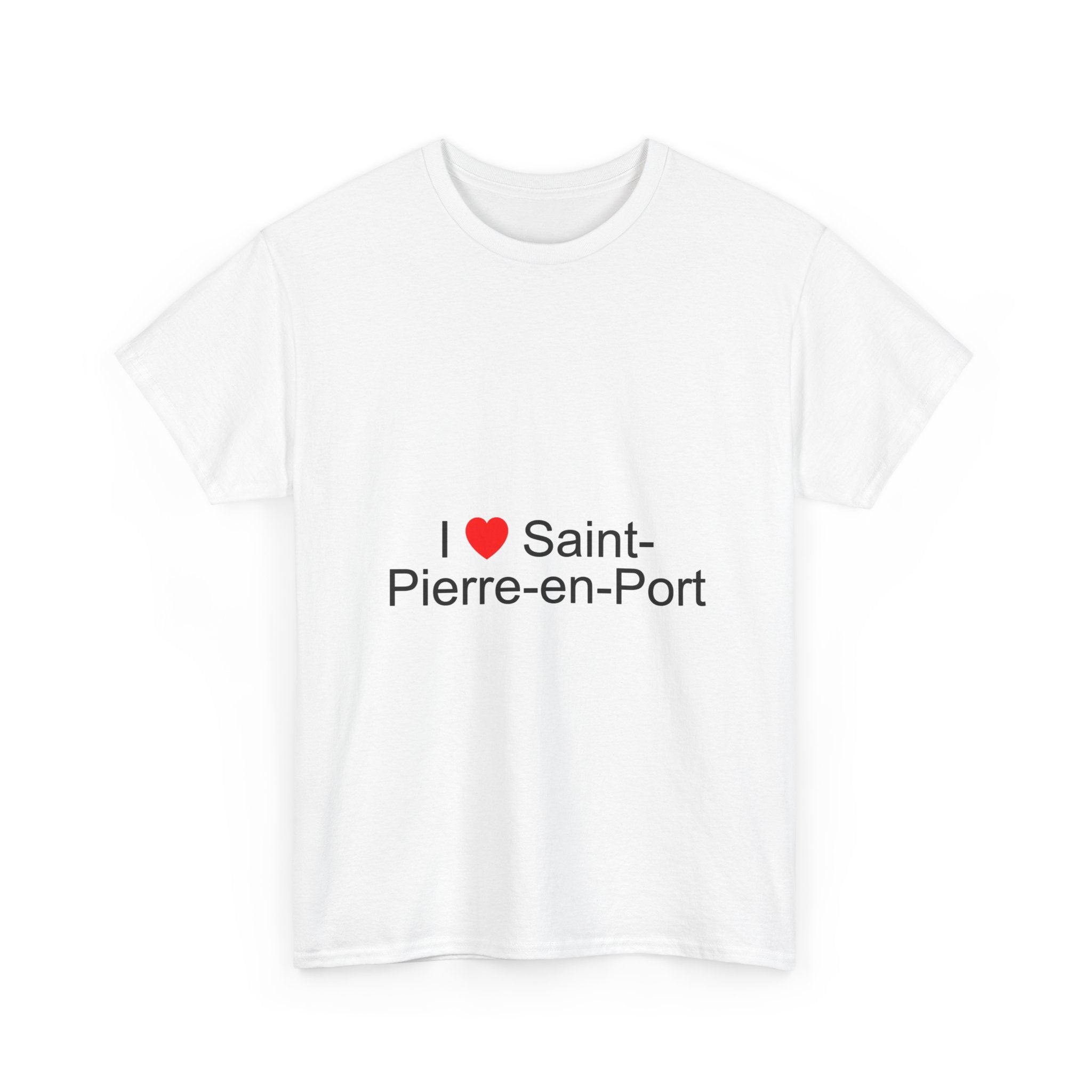 T-shirt I love saint-pierre-en-port