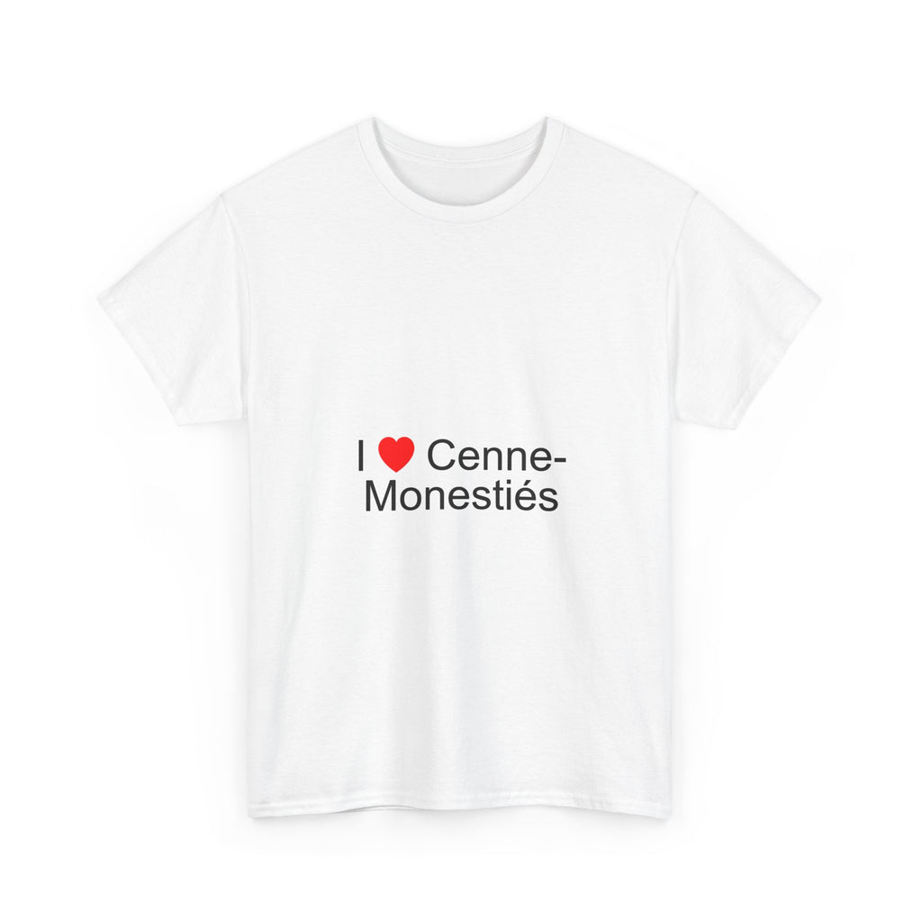 T-shirt Ich liebe Cenne-Monestiés