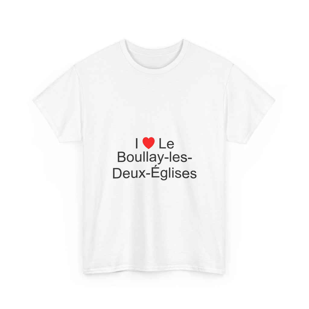 T-shirt I love le boullay-les-deux-églises