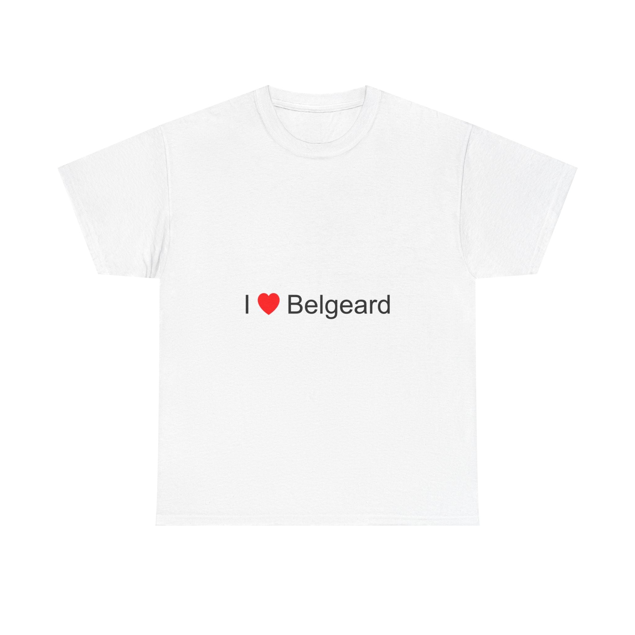 T-shirt I love belgeard