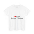 T-shirt Ich liebe Saint-Cyr-de-Valorges