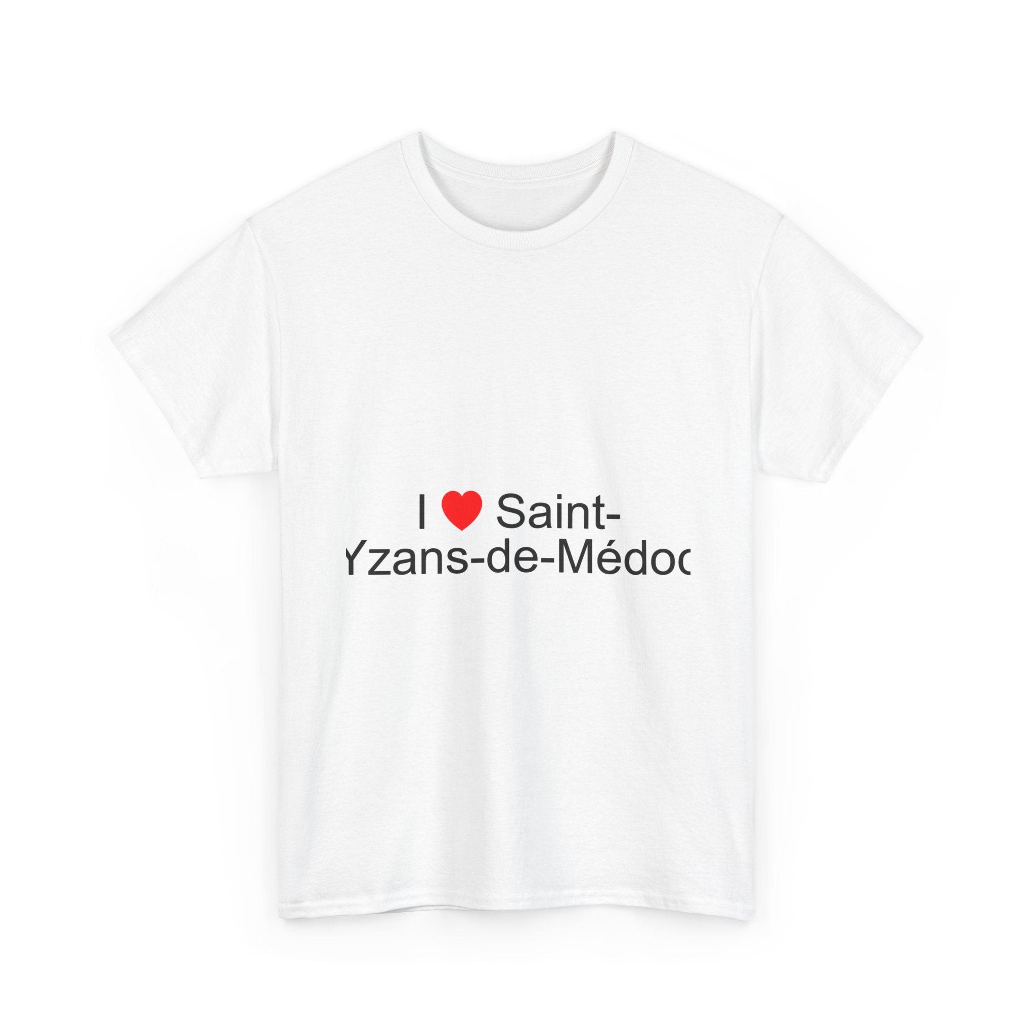 T-shirt I love saint-yzans-de-médoc
