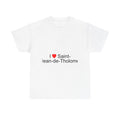 T-shirt I love saint-jean-de-tholome