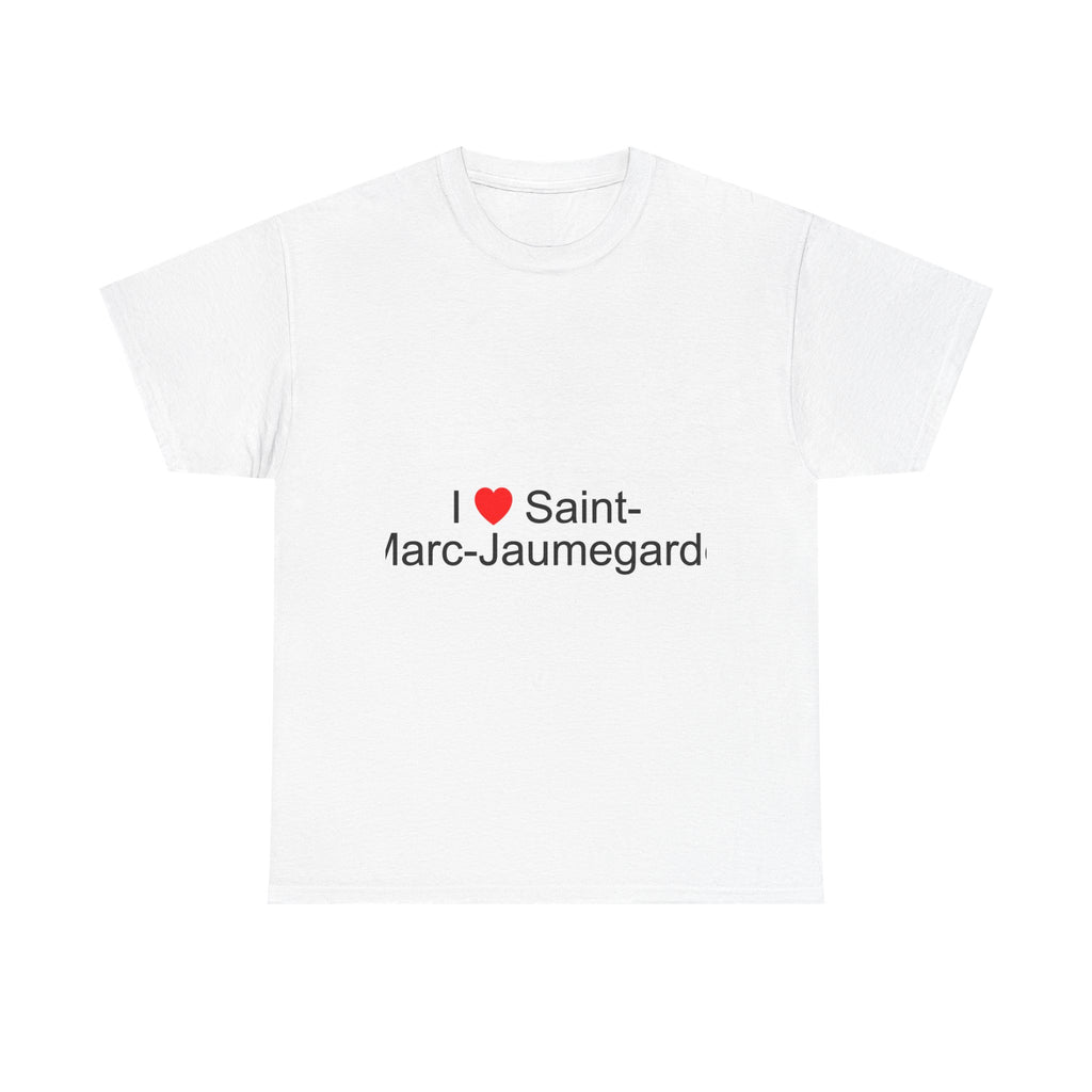 T-Shirt „I love Saint-Marc-Jaumegarde“