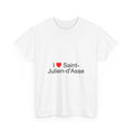 T-Shirt I love Saint-Julien-d'Asse