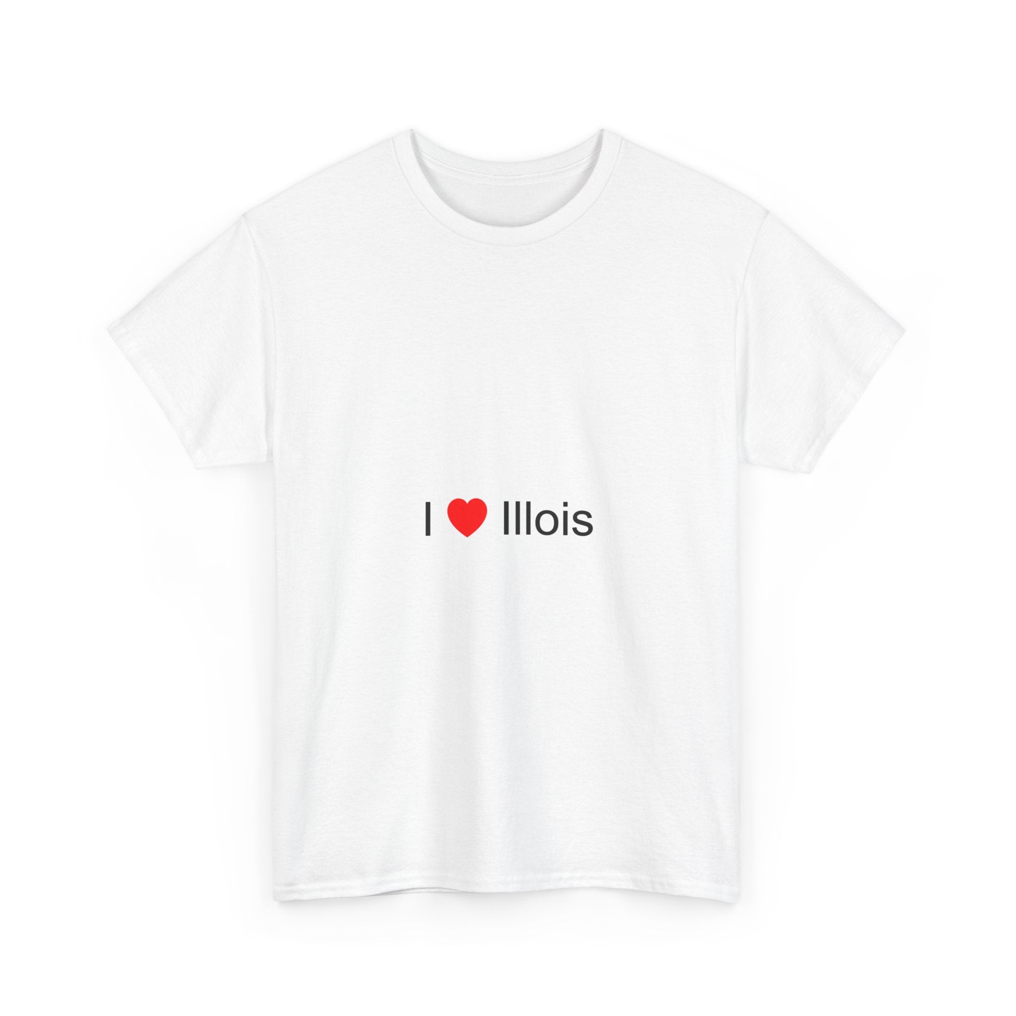 T-shirt I love illois