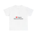 T-shirt I love saint-denis-d'aclon