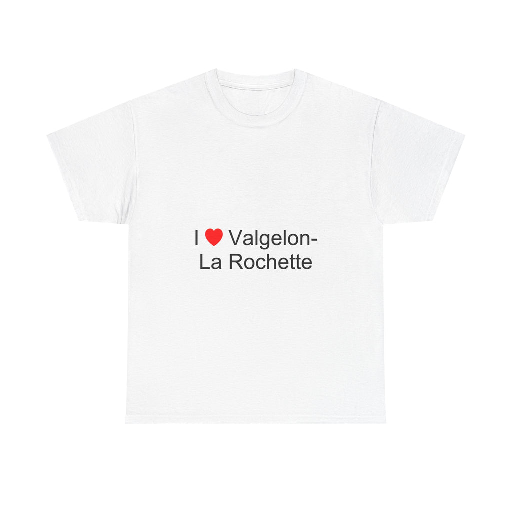 T-shirt I love valgelon-la rochette