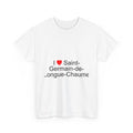 T-Shirt „Ich liebe Saint-Germain-de-Longue-Chaume“
