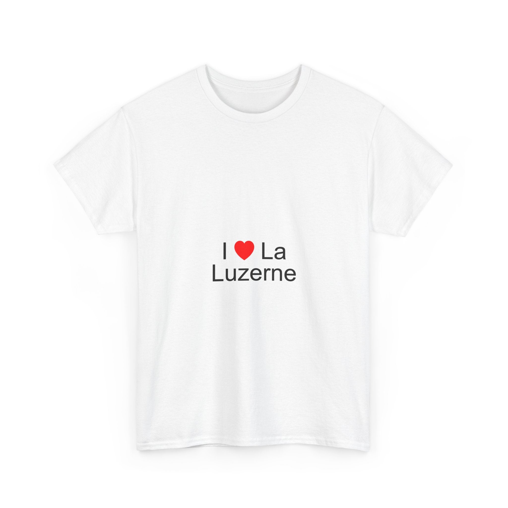 T-shirt I love la luzerne