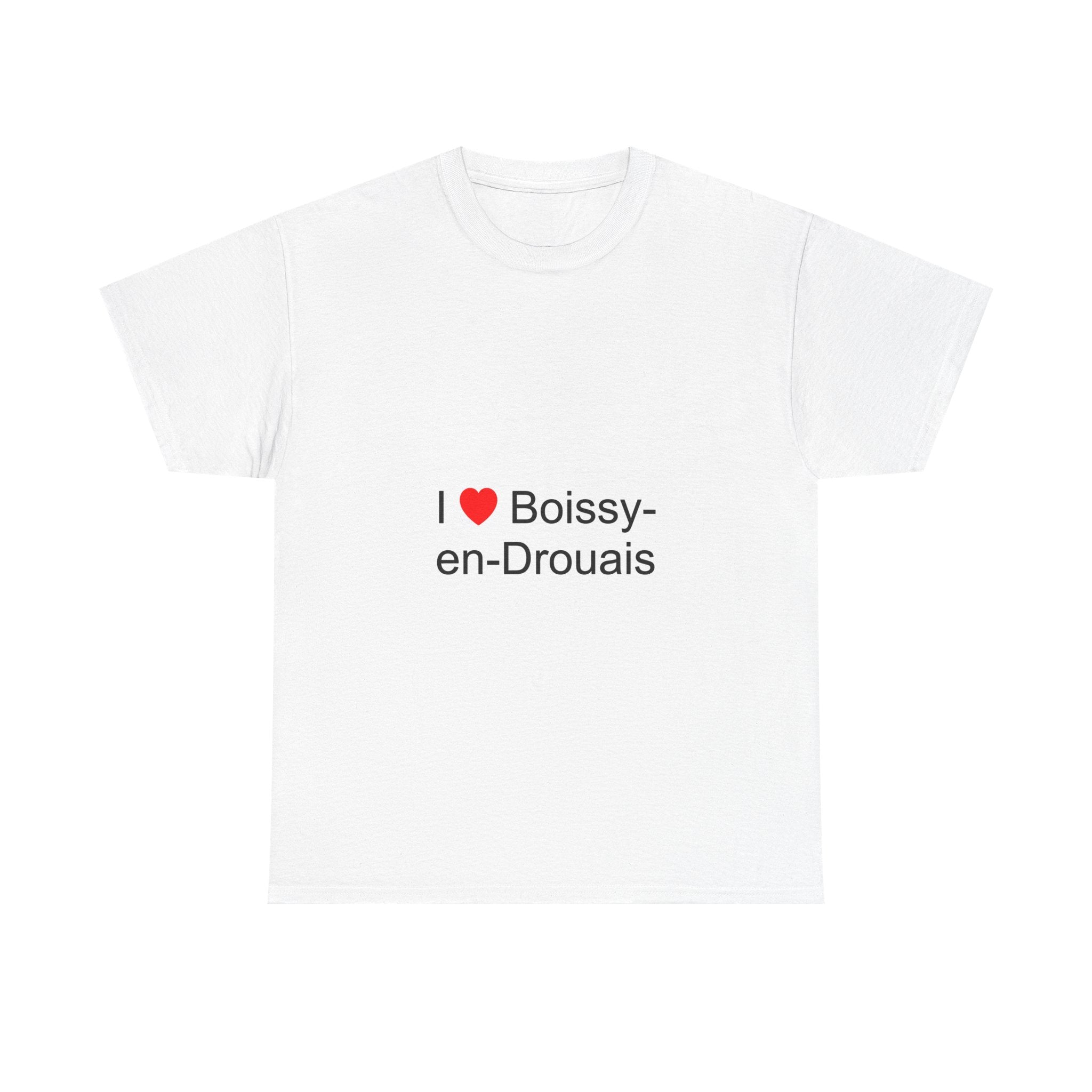 T-shirt I love boissy-en-drouais