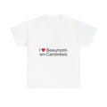 T-shirt I love beaumont-en-cambrésis