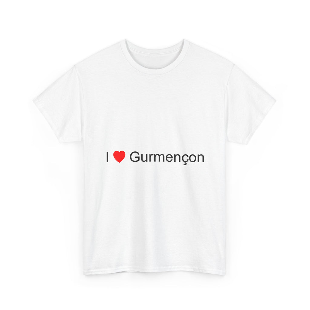 T-shirt I love gurmençon