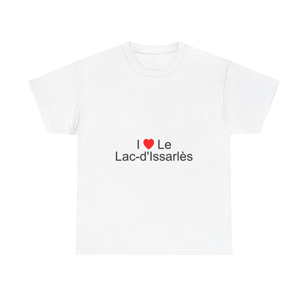 T-Shirt Ich liebe den Lac d'Issarlès