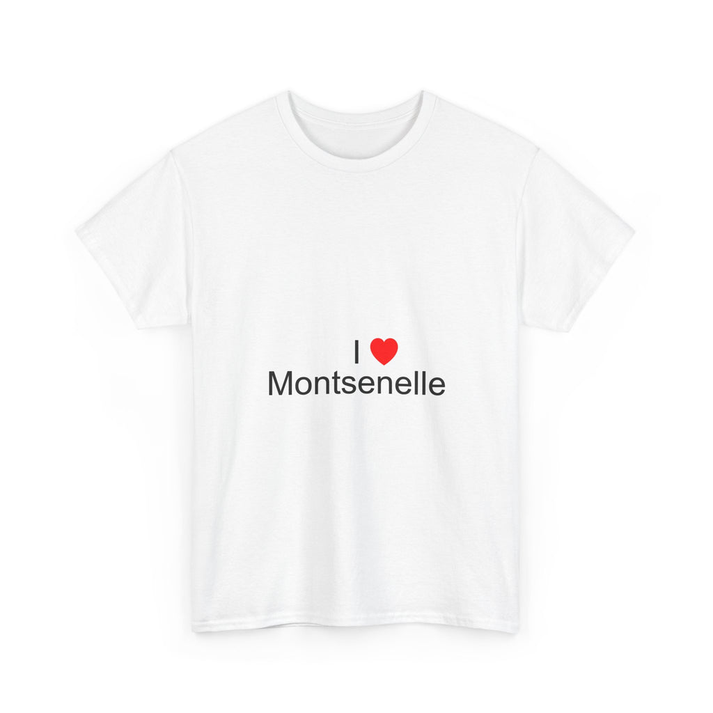 T-shirt "Ich liebe Montsenelle"