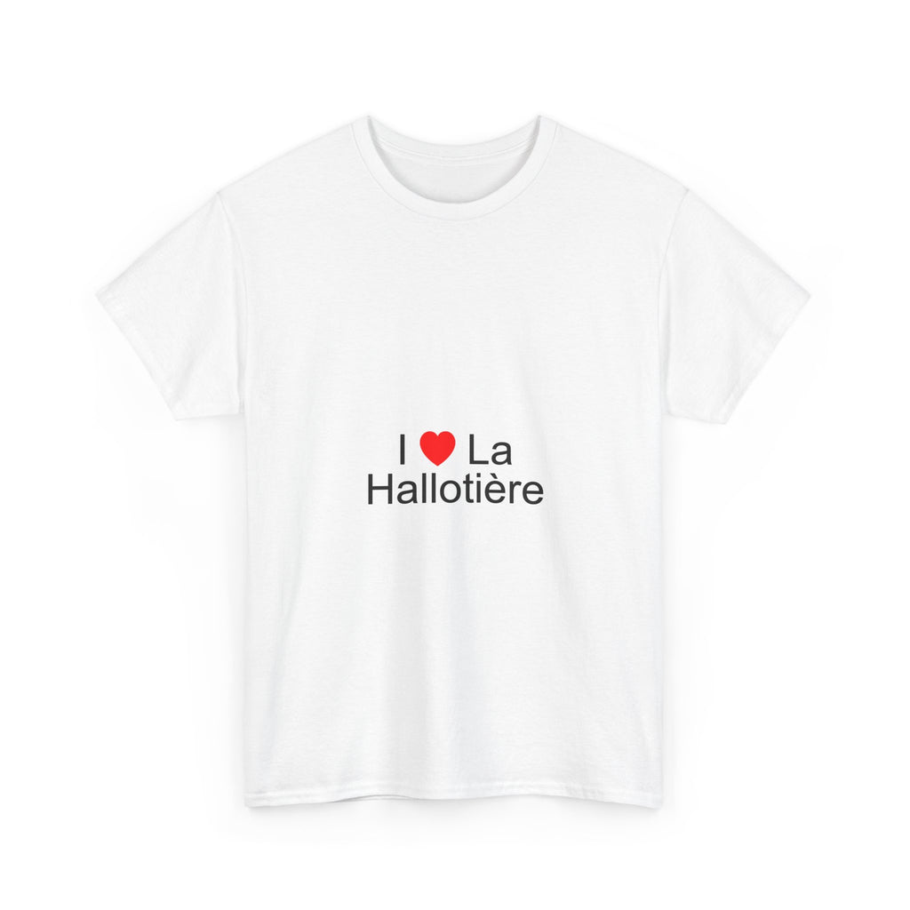 T-shirt I love la hallotière
