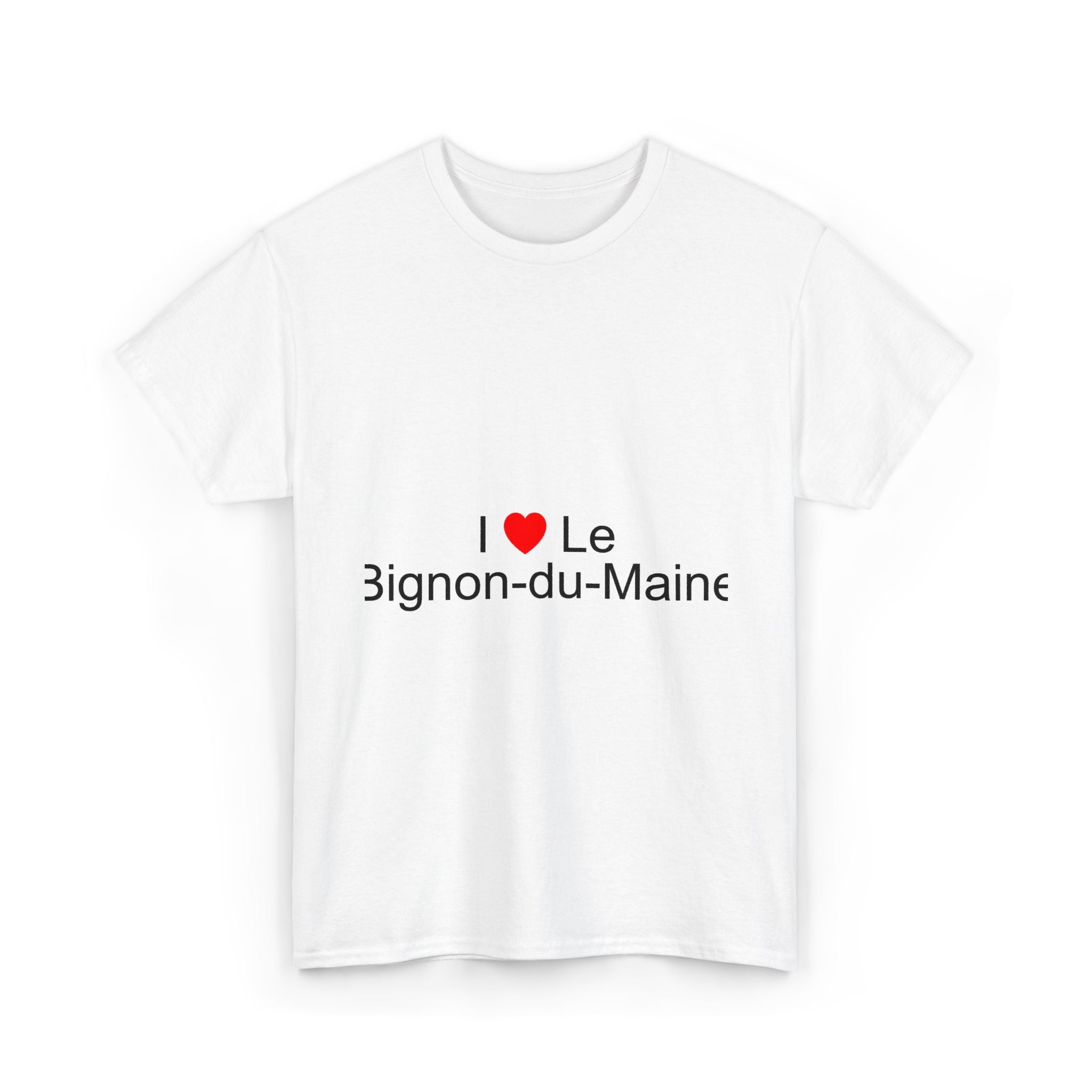 T-shirt I love le bignon-du-maine