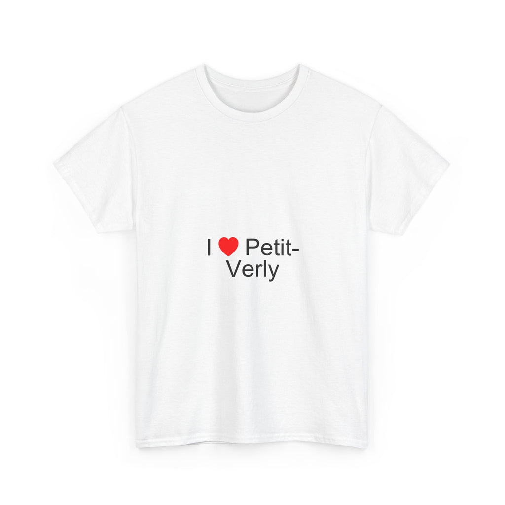 T-Shirt I love Petit-Verly