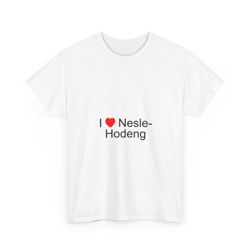 T-shirt I love nesle-hodeng