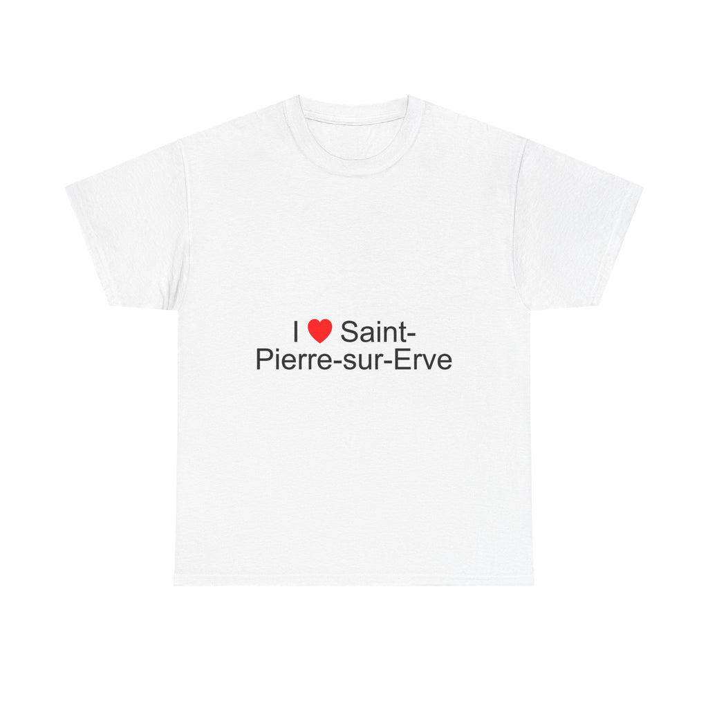T-Shirt Ich liebe Saint-Pierre-sur-Erve