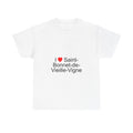 T-shirt I love saint-bonnet-de-vieille-vigne