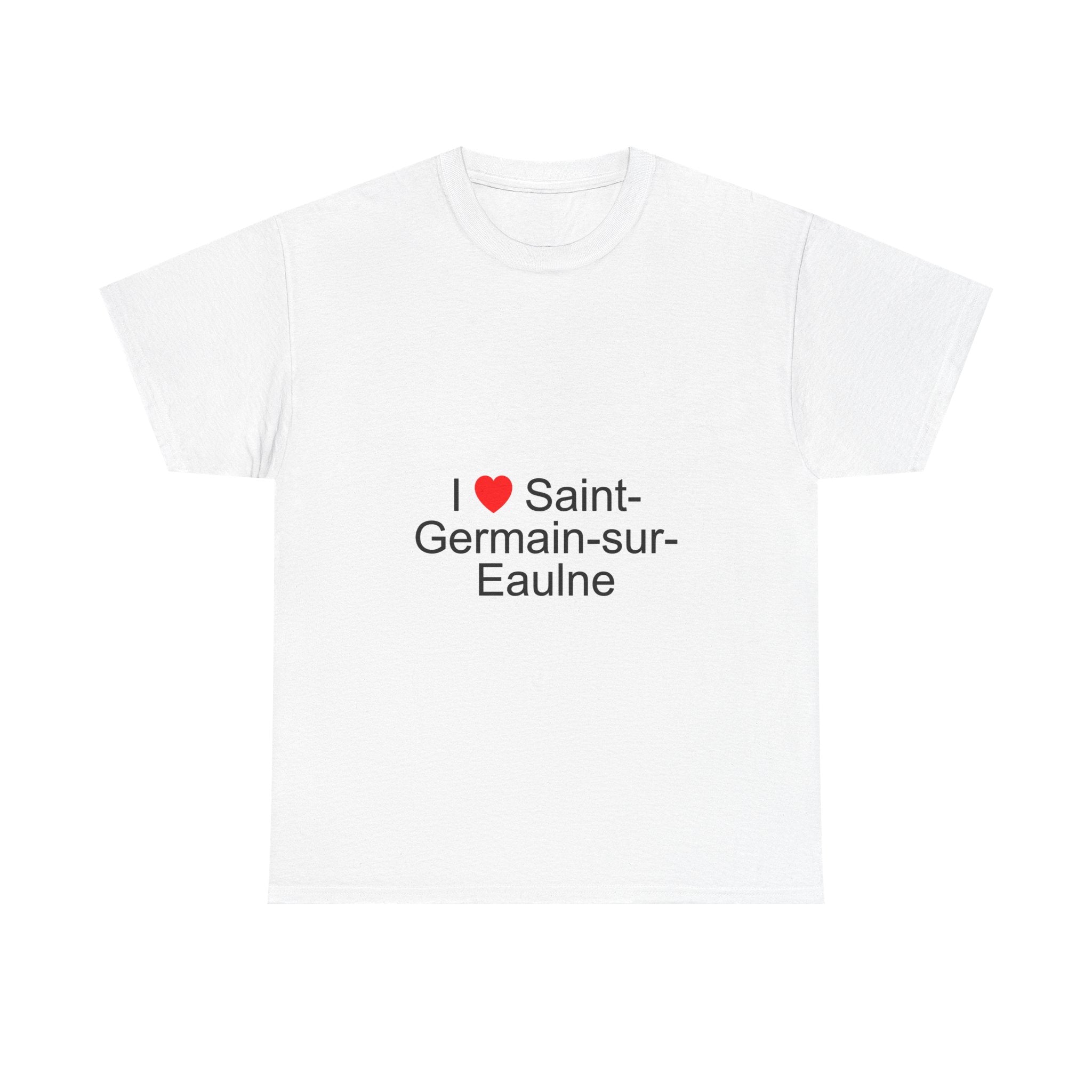T-shirt I love saint-germain-sur-eaulne