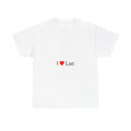 T-shirt I love luc