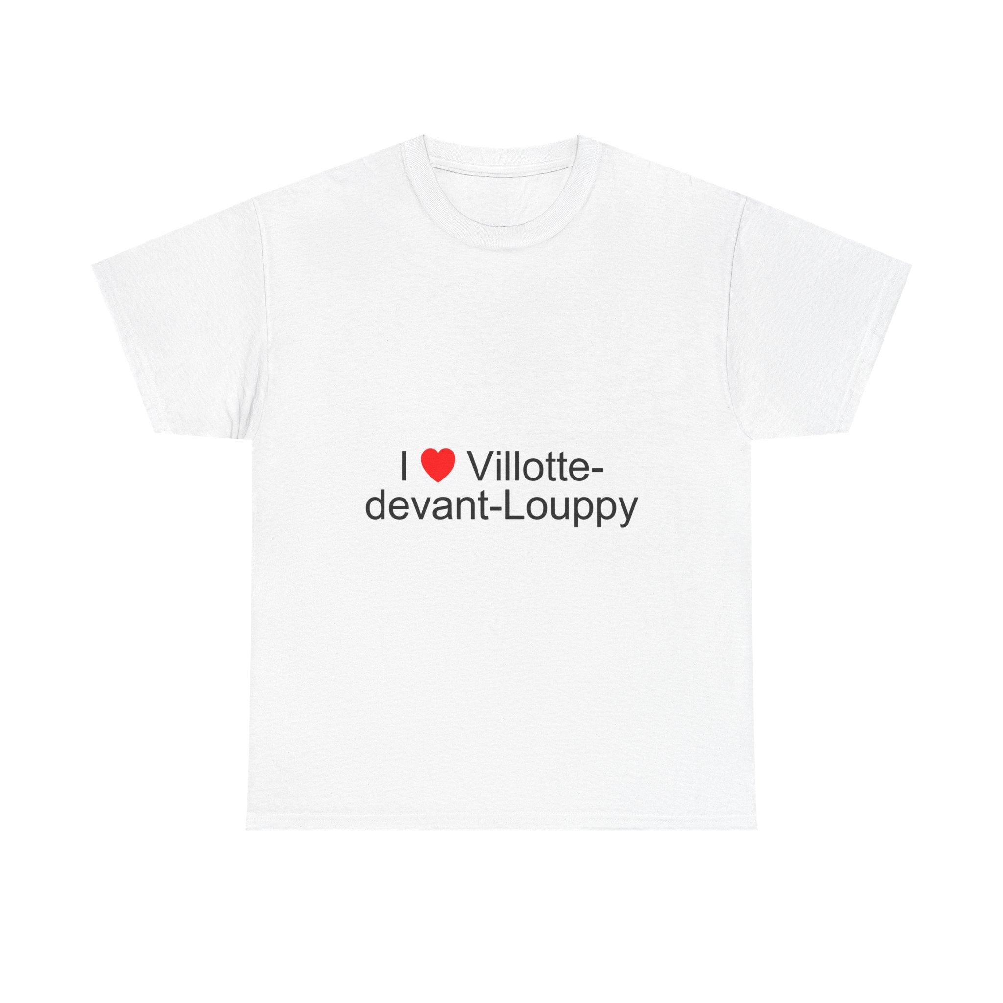 T-shirt I love villotte-devant-louppy