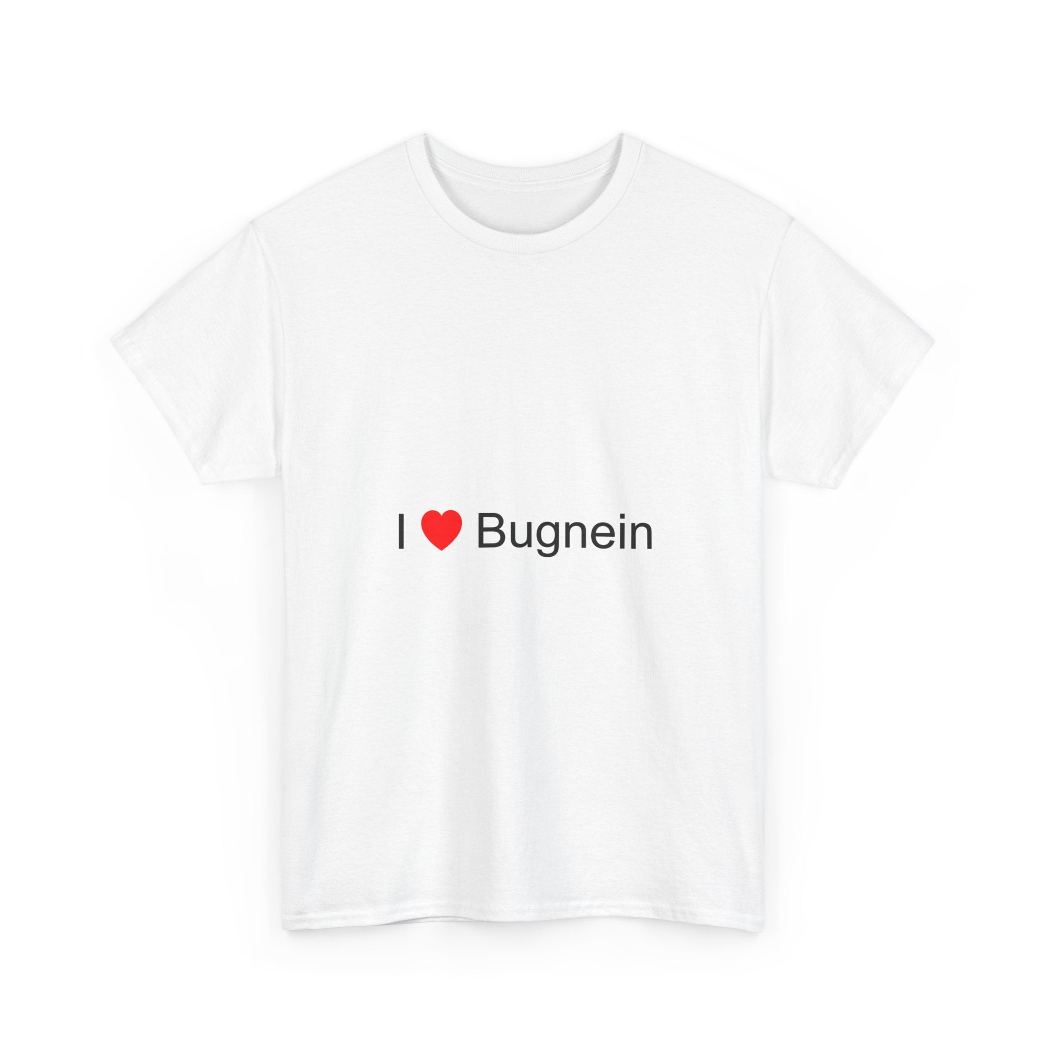 T-shirt I love bugne
