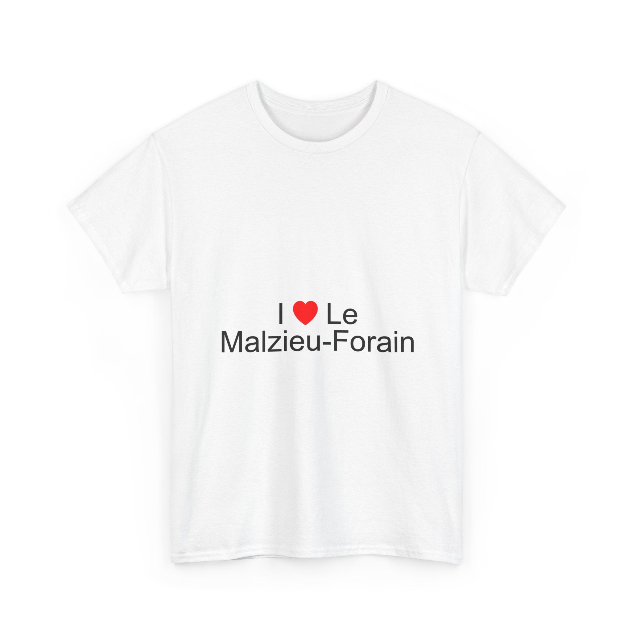 T-shirt I love le malzieu-forain