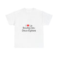 T-shirt I love le boullay-les-deux-églises
