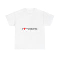 T-shirt I love vandières