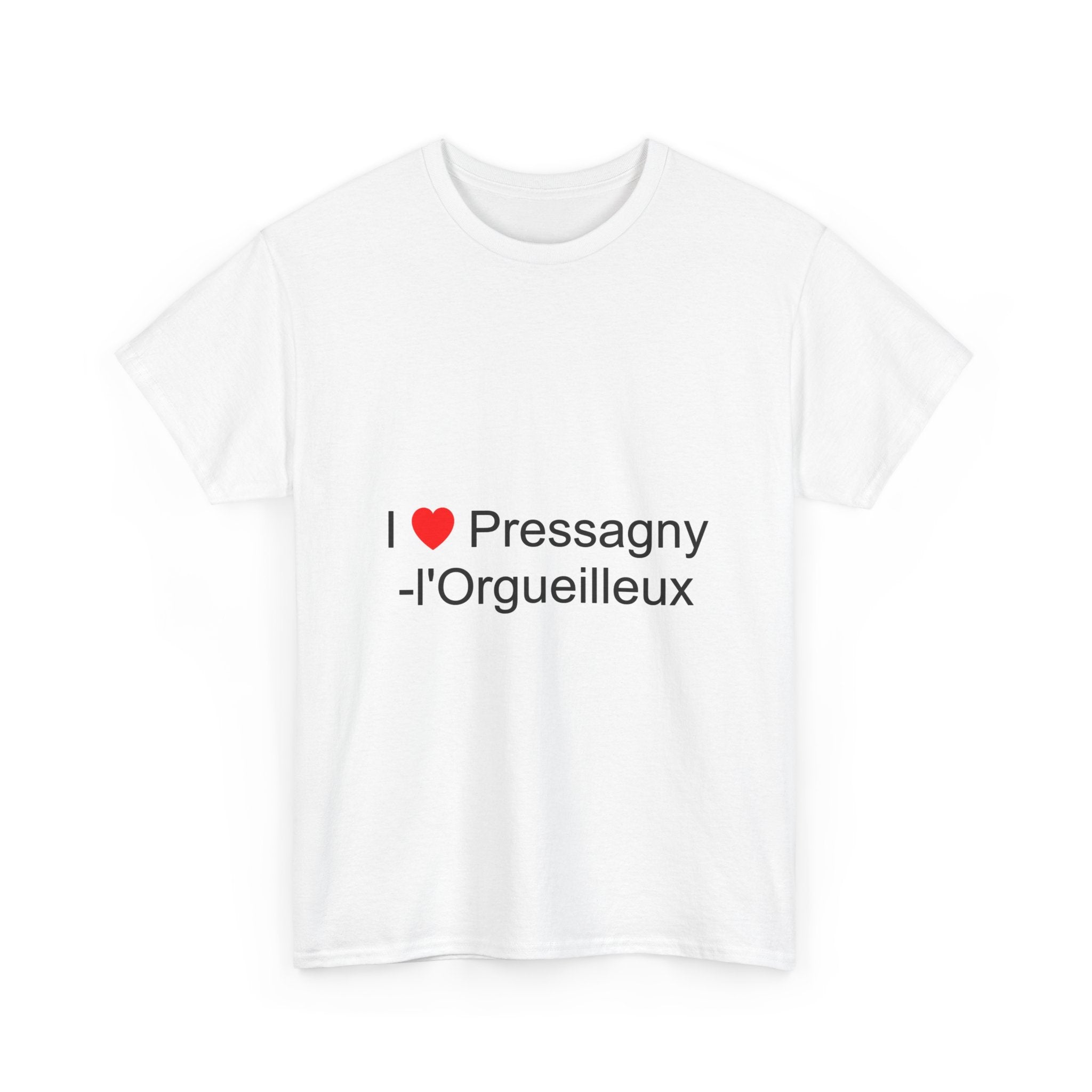 T-shirt I love pressagny-l'orgueilleux