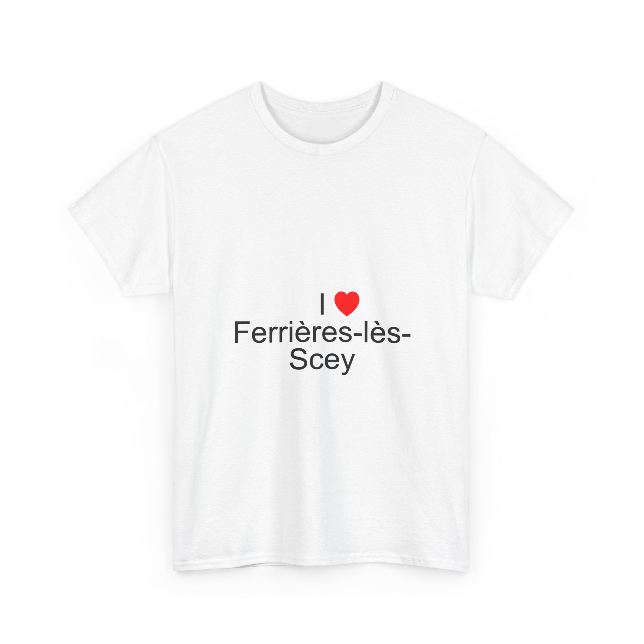 T-shirt I love ferrières-lès-scey