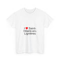 T-Shirt Ich liebe Saint-Hilaire-en-Lignières
