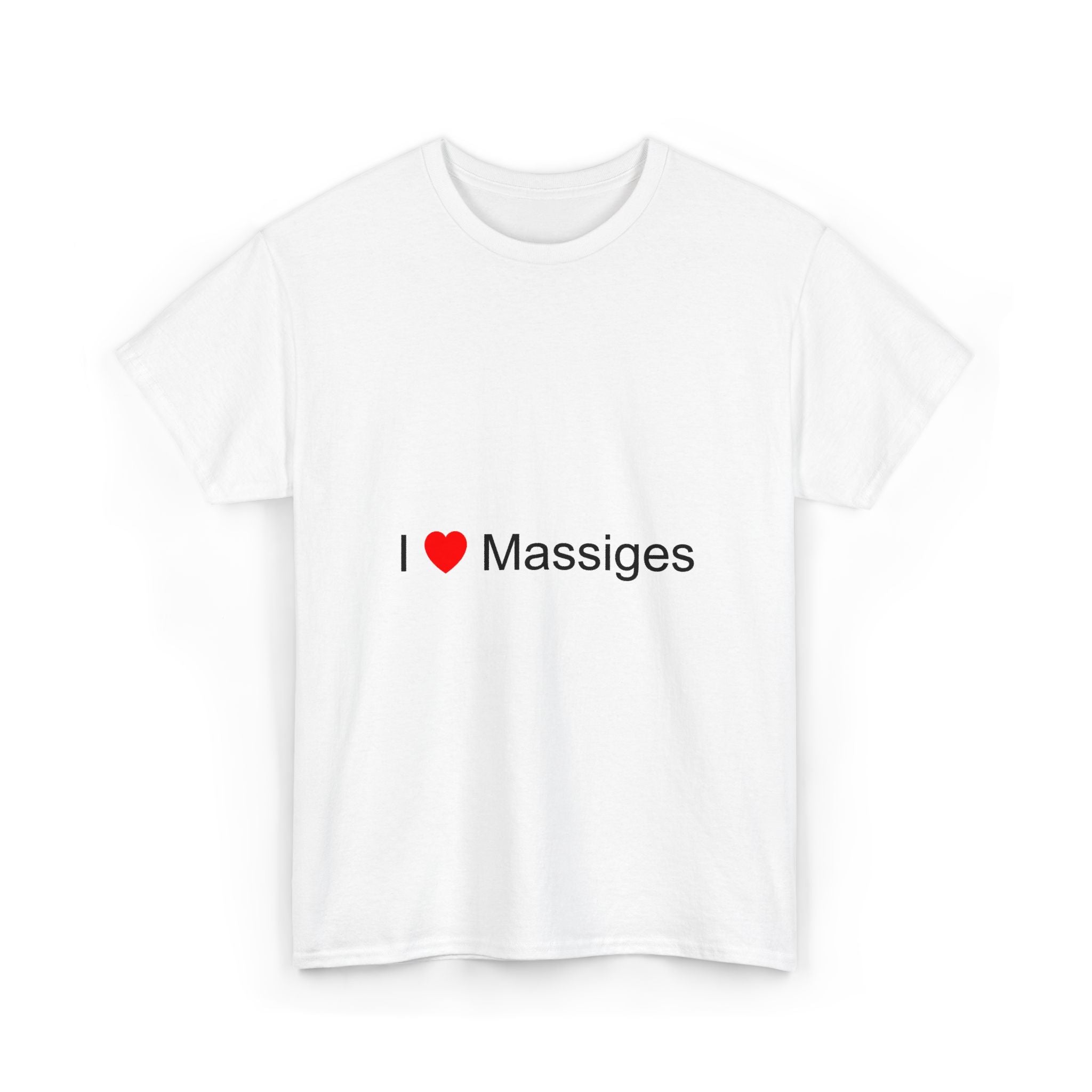 T-Shirt Ich liebe Massives