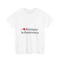 T-Shirt Ich liebe Montigny-le-Bretonneux