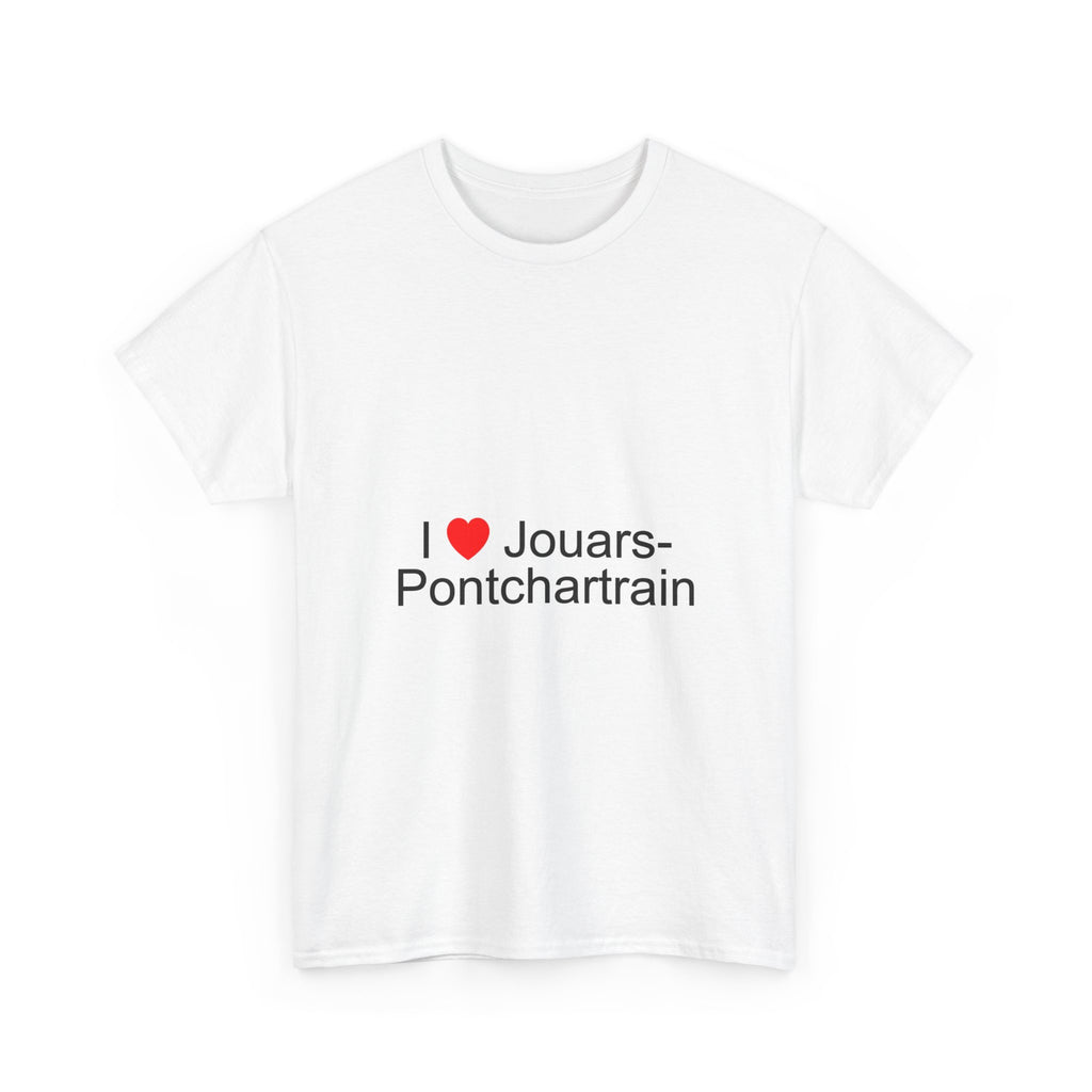 T-shirt I love jouars-pontchartrain