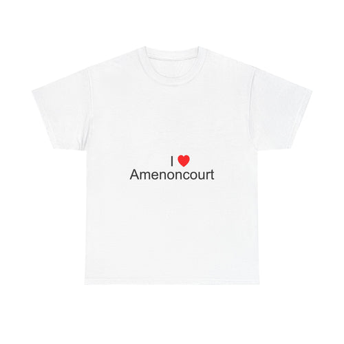 T-shirt I love amenoncourt