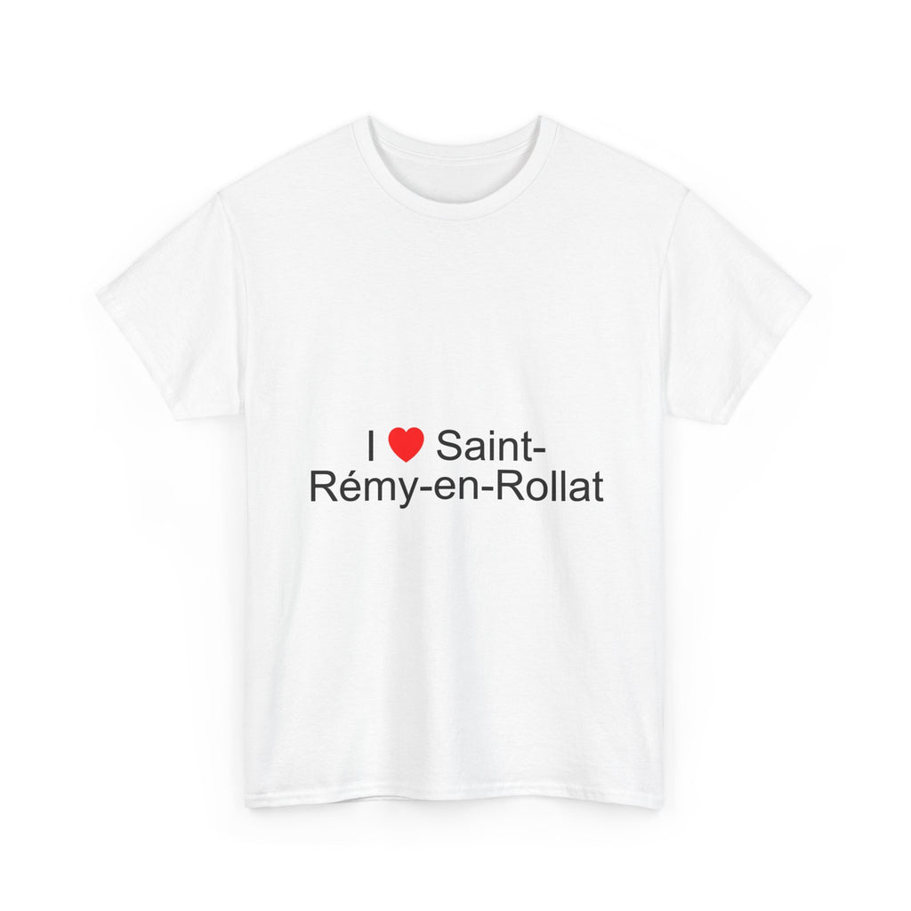T-Shirt Ich liebe Saint-Rémy-en-Rollat
