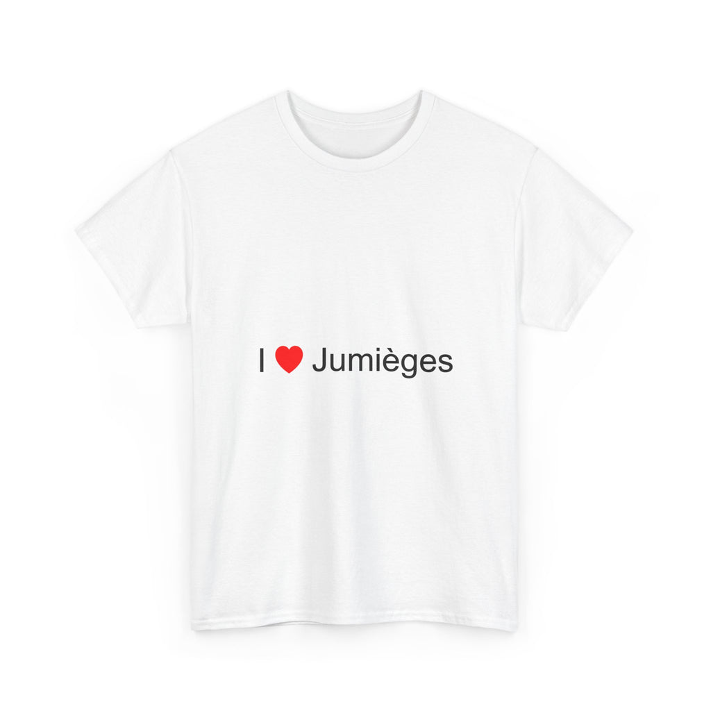 T-shirt I love jumièges