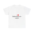 T-shirt I love bellevigne-en-layon