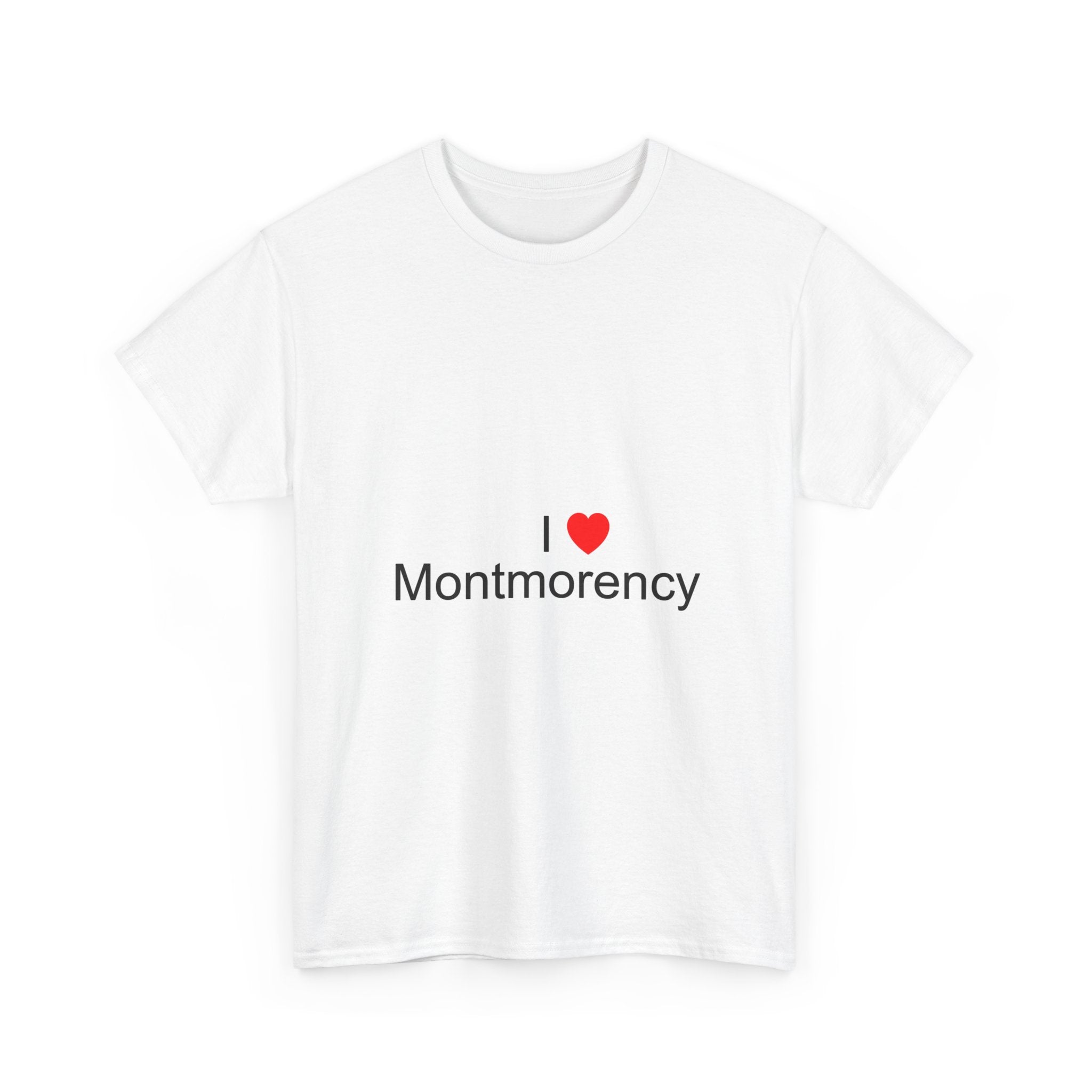 T-Shirt Ich liebe Montmorency