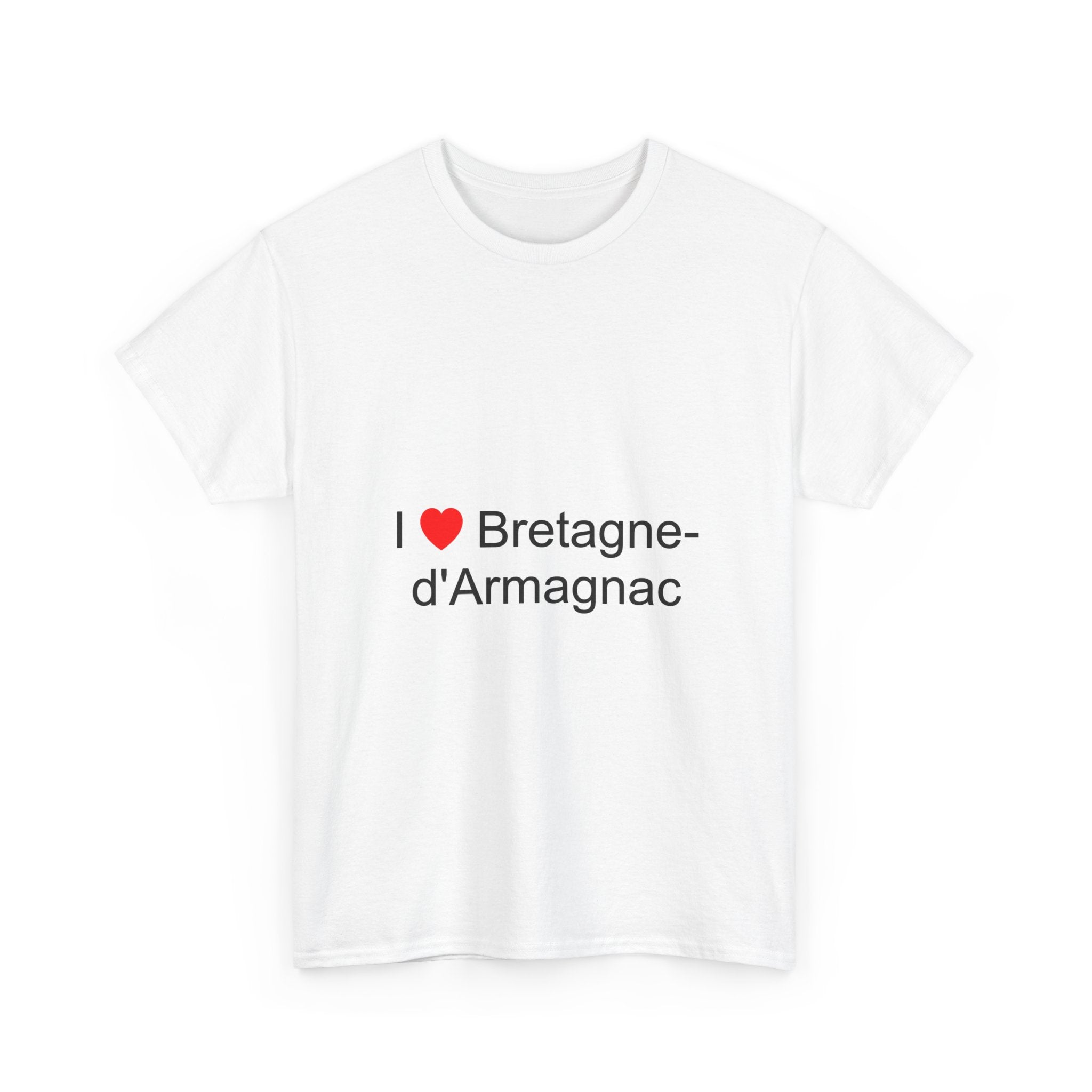 T-shirt I love Bretagne-d'Armagnac