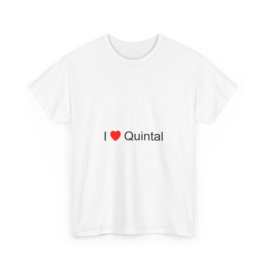 T-shirt I love quintal