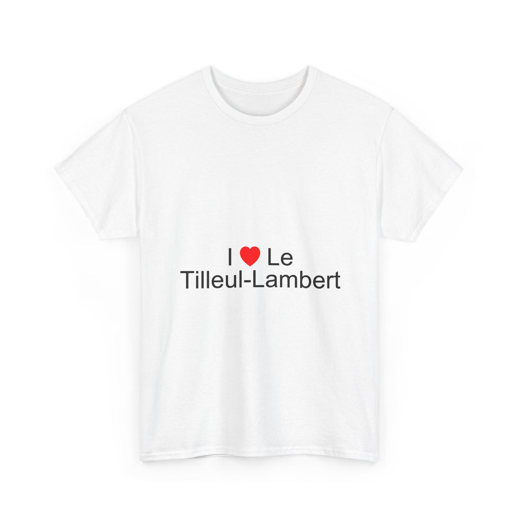 T-Shirt Ich liebe Tilleul-Lambert