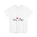 T-Shirt Ich liebe Tilleul-Lambert