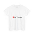 T-Shirt Ich liebe den Stempel